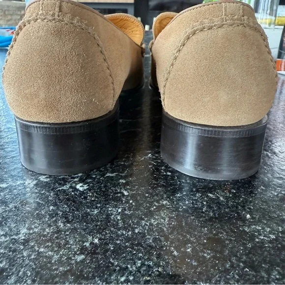 Cole Haan Tan Flats Classic Penny Loafers Women's Size 10.5 - Picture 4 of 9